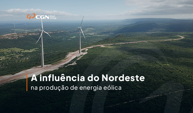 A influência do Nordeste na geração de energia eólica