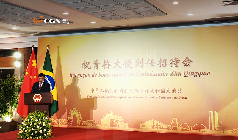 CGN Brasil recepciona o embaixador Chinês Zhu Qingqiao
