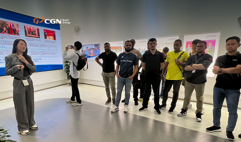 Colaboradores da CGN Brasil visitam Centro de Exposições de Daya Bay, na China