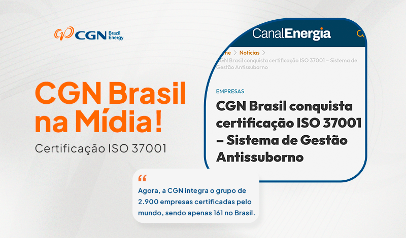 CGN Brasil na Mídia: Certificação ISO 37001