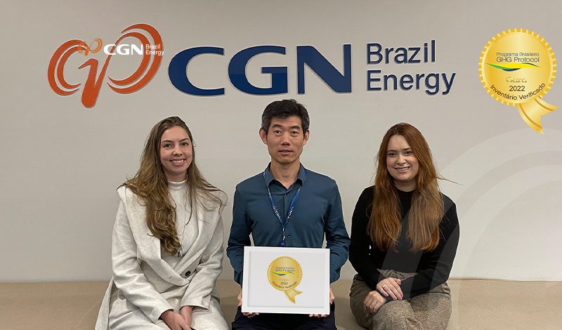 CGN Brasil ganha Selo Ouro no GHG Protocol