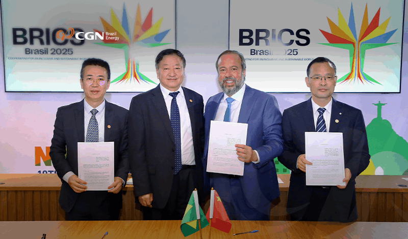CGN e Ministério de Minas e Energia firmam parceria estratégica durante reunião do BRICS, no Rio de Janeiro