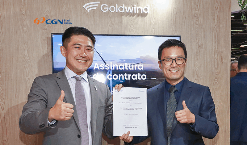 CGN Brasil e Goldwind firmam parceria para projeto-piloto de armazenamento de energia